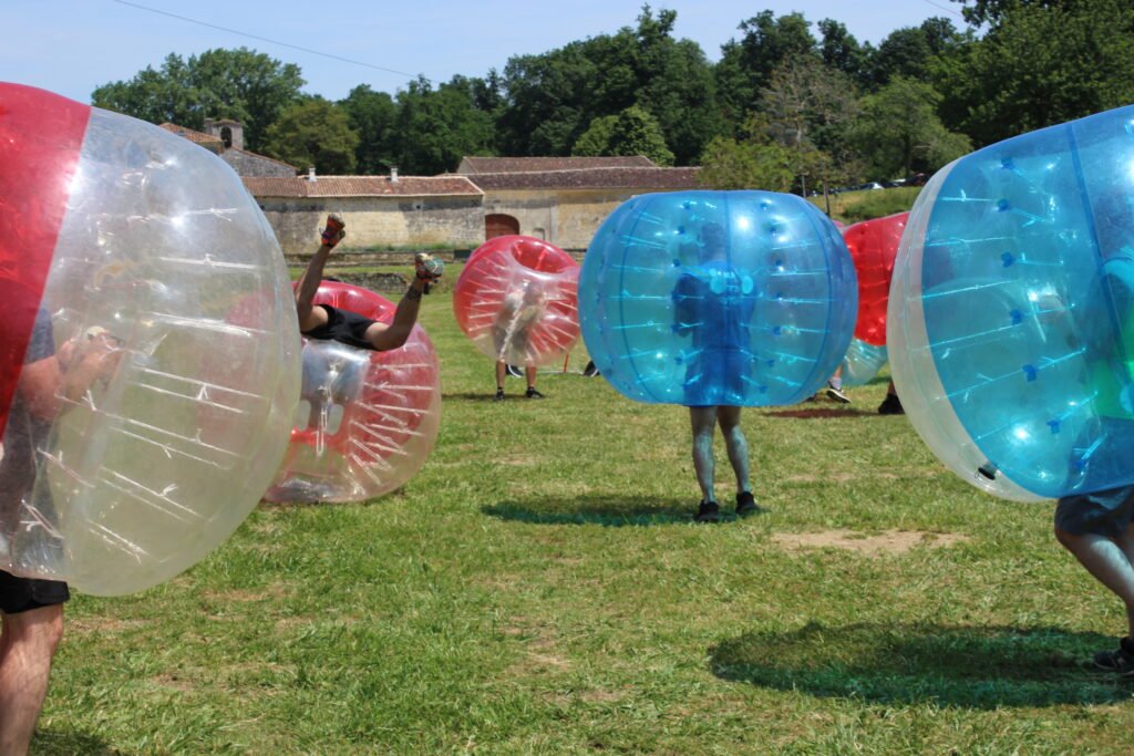 Bubble Foot au Parc Aventure de Fontdouce près de La Rochelle