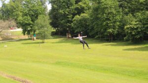 Grande tyrolienne de 200m du Parc Aventure de Fontdouce en Charente-Maritime